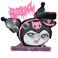 Cyberpunk Streetwear Sticker by DISSONANCE STORE