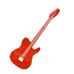 Guitar Bass Sticker by Live Nation