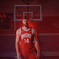 Basketball Noel GIF by Ohio State Athletics