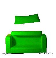 cityvee green couch sofa grun Sticker