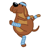 Weight Loss Dance Sticker by Iconka.com