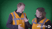 Wizzflix_ cool green boxing box GIF