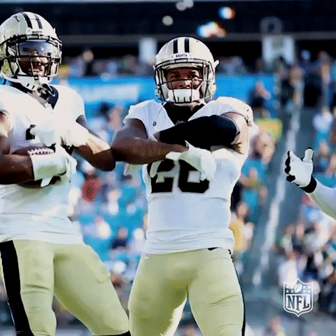 Happy New Orleans GIF by NFL