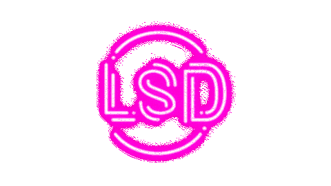 Neon Lsd Sticker by MCSaatchiAbelSA