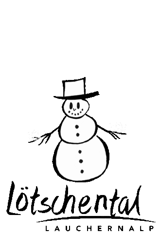 Happy Snow Sticker by Lötschental