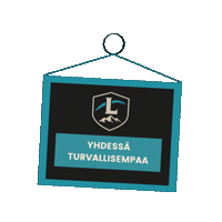 Yhteistyö Sticker by Lappi Security