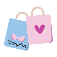 StickyBra sticky stickybra Sticker