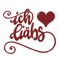 Love It Text Sticker by Handbeschriftetes