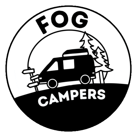 Explore Camper Van Sticker by FOG Campers