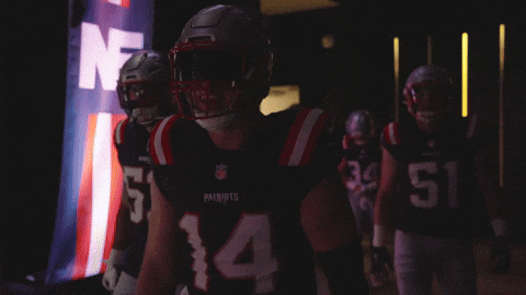 Football Nod GIF by New England Patriots