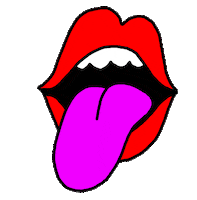 Rainbow Kiss Sticker by T A R V E R