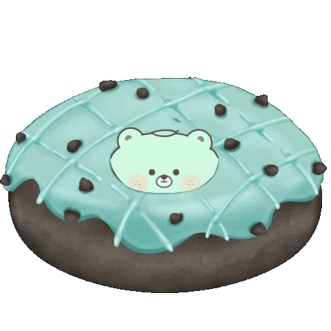 mintchobear giphyupload fun sweet dessert Sticker
