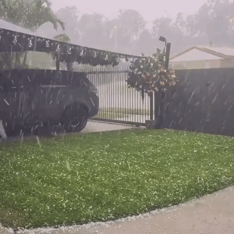 'Life Threatening' Storm Warnings Issued as Hail Buckets Down on Southeast Queensland