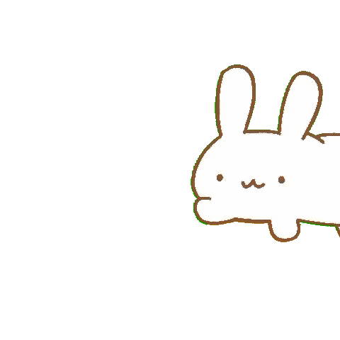 Bunny Explode Sticker