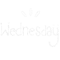Wednesday Morning Text Sticker