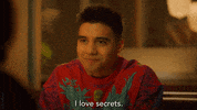 Cant Tell Top Secret GIF by grown-ish