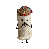 burrito Sticker by QDOBA Mexican Eats