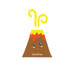 Volcano Sticker by innisfreeusa
