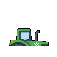 Tractor Sticker by Graocompany