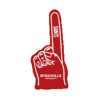 Higher Education Saints Sticker by D'Youville University