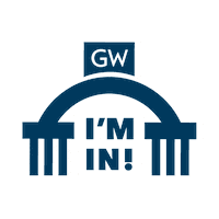 Gw Sticker by George Washington University