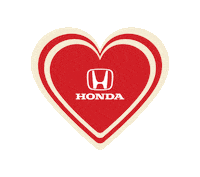 heart love Sticker by Honda Stage