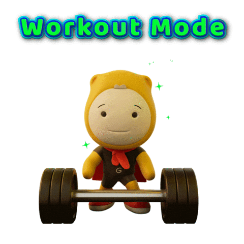 Beast Mode Fitness Sticker by Gumazing