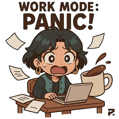 Hana Typing Fast Sticker by Persona