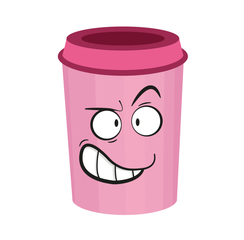 Smusya giphyupload coffee face emotion Sticker