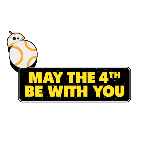 May The Fourth Be With You Star Wars Sticker