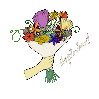 Flowers Czech Sticker