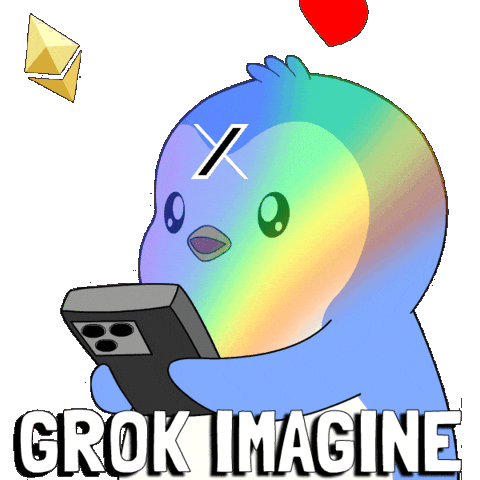 Imagine Artificial Intelligence Sticker by Pudgy Penguins