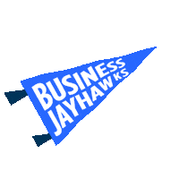 Ku B-School Sticker by University of Kansas School of Business
