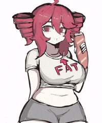 kefsyl_ fat bread teto kasane teto GIF