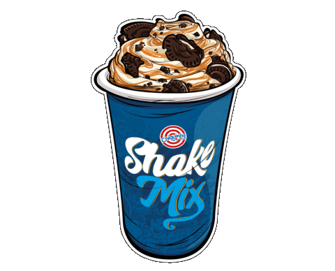 spin shake Sticker