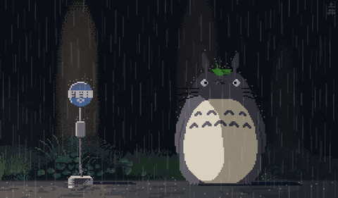 paulodoiart giphyupload pixelart fanart ghibli GIF