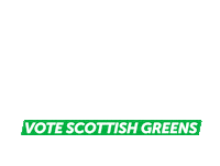 General Election Vote Green Sticker by Scottish Greens