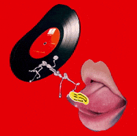 House Music Lips GIF