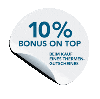 Bonus Weihnachtsgeschenk Sticker by Thermenresort Loipersdorf