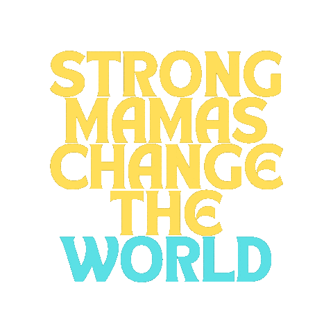 mamadfw giphygifmaker strong strongmama mamadfw Sticker