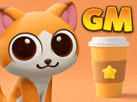 Good Morning Cat GIF by Bloom City Match