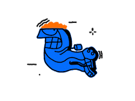 piotrkabat groovy outerspace nightout Sticker