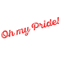 Rainbow Pride Sticker by Santo Dulce!