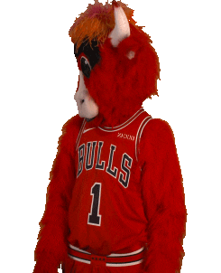 Benny The Bull Nba Sticker by Chicago Bulls