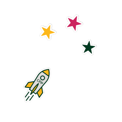 College University Sticker by Cal Poly Pomona