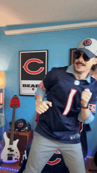 Excited Chicago Bears GIF