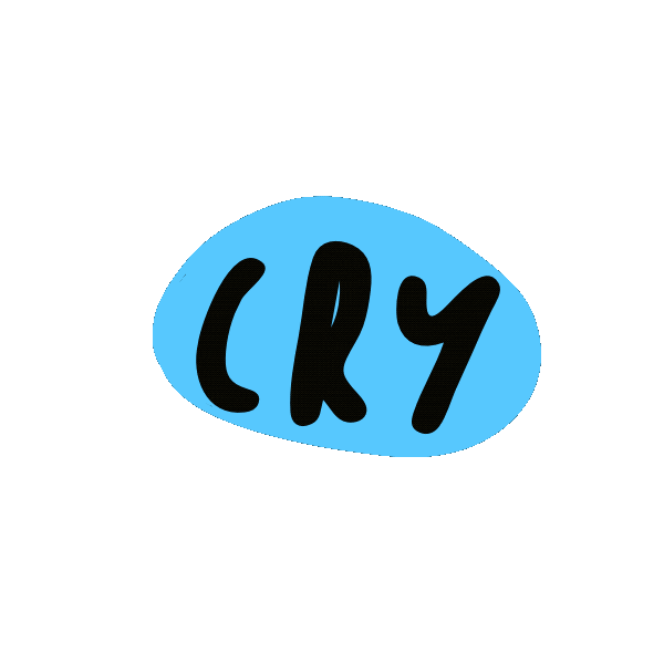 emmadrewthings giphyupload sad cry depressed Sticker