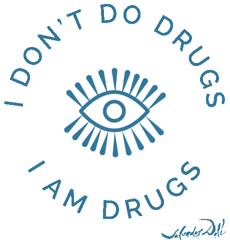 dionnedesign eye quotes dali salvador dali Sticker