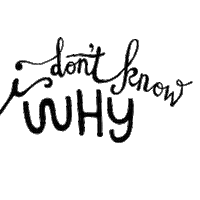 idk Sticker by Cindy Suen