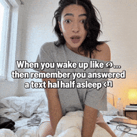 Sleepy Waking Up GIF